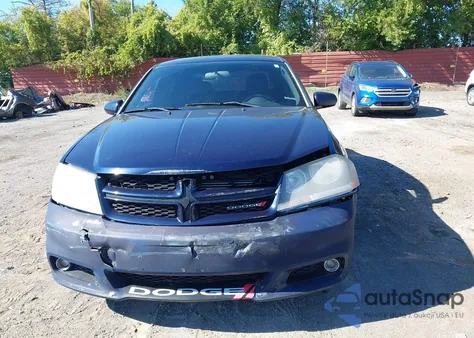 2013 Dodge Avenger Sxt z USA, uszkodzony, nr VIN 1C3CDZCBXDN544568